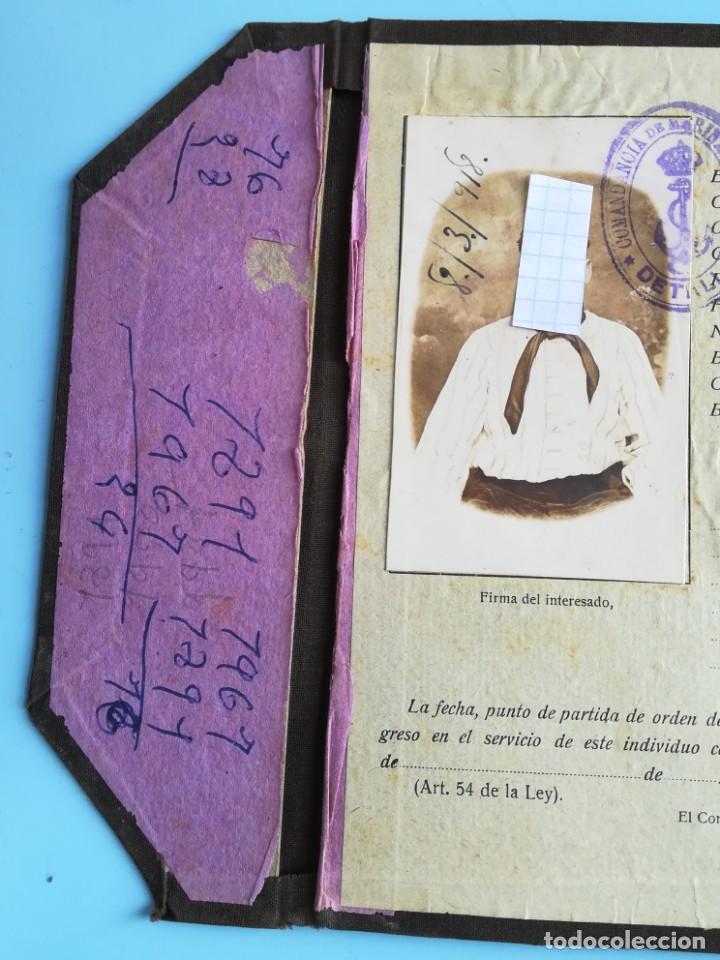 Documentos antiguos: LIBRETA DE INSCRIPCI&Oacute;N MAR&Iacute;TIMA 1918 - Foto 8