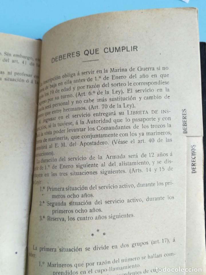 Documentos antiguos: LIBRETA DE INSCRIPCI&Oacute;N MAR&Iacute;TIMA 1918 - Foto 13
