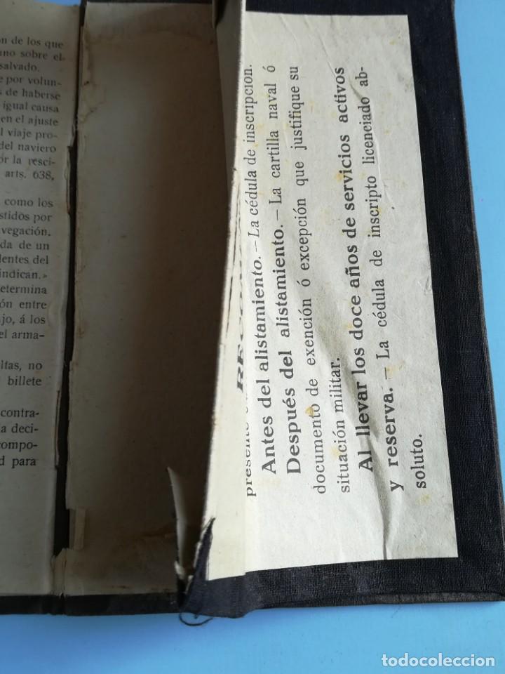 Documentos antiguos: LIBRETA DE INSCRIPCI&Oacute;N MAR&Iacute;TIMA 1918 - Foto 16