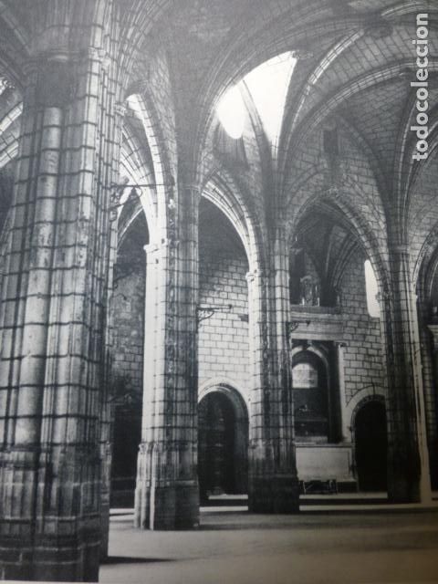 Documentos antiguos: CUENCA INTERIOR DE LA CATEDRAL ANTIGUA LAMINA HUECOGRABADO - Foto 1