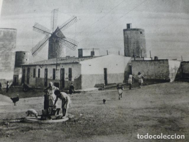 Documentos antiguos: PALMA DE MALLORCA BARRIADA DE SANTA CATALINA ANTIGUA LAMINA HUECOGRABADO A&Ntilde;OS 40