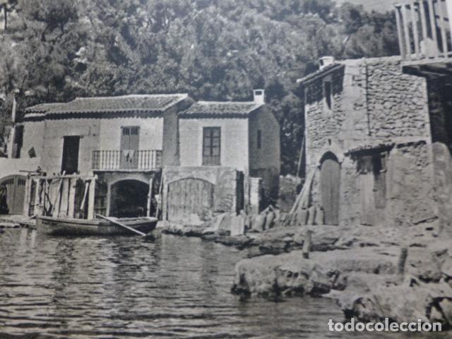 Old Documents: CALA LLOMBARTS MALLORCA VISTA ANTIGUA LAMINA HUECOGRABADO A&Ntilde;OS 40