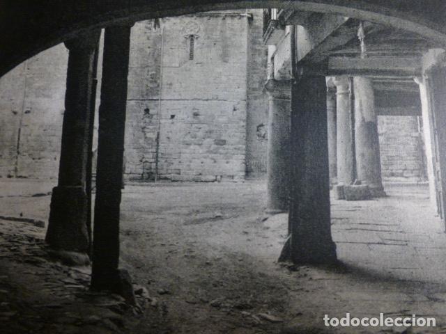 Documentos antiguos: SANTA COLOMA DE QUERALT TARRAGONA ASPECTO URBANO ANTIGUA LAMINA HUECOGRABADO