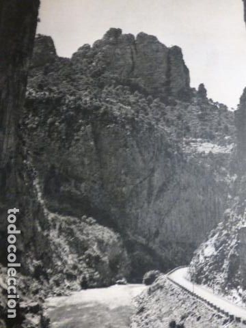 Documentos antiguos: DESFILADERO DE COLLEGATS LERIDA VISTA ANTIGUA LAMINA HUECOGRABADO