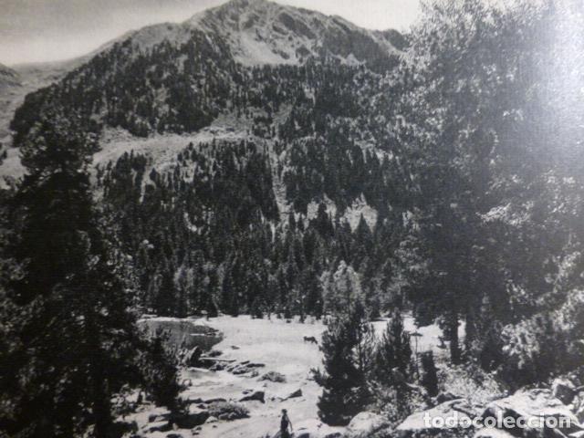 Documentos antiguos: AIG&Uuml;ES TORTES LERIDA VISTA ANTIGUA LAMINA HUECOGRABADO