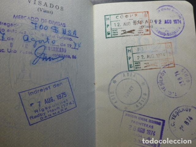Documentos antiguos: PASAPORTE MADRID 1972 - Foto 3