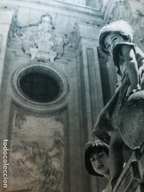 Old Documents: GRANADA DETALLE CATEDRAL ANTIGUA LAMINA HUECOGRABADO