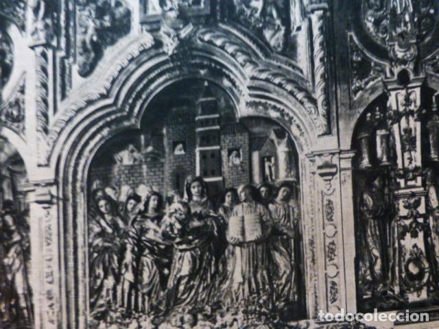 Documentos antiguos: JAEN IGLESIA DE SAN ILDEFONSO INTERIOR ANTIGUA LAMINA HUECOGRABADO