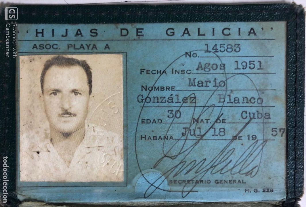 Documentos antiguos: CUBA. HIJAS DE GALICIA. PLAYA-A. - Foto 2