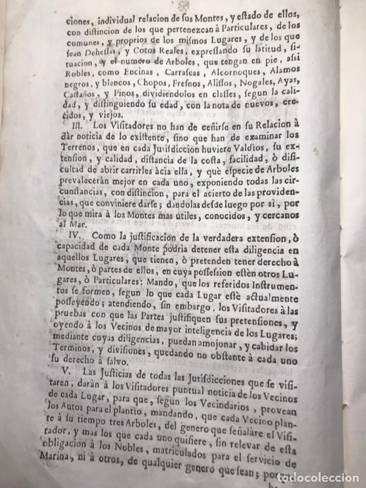 Documentos antiguos: 1748 - Conservaci&oacute;n de montes - Foto 4