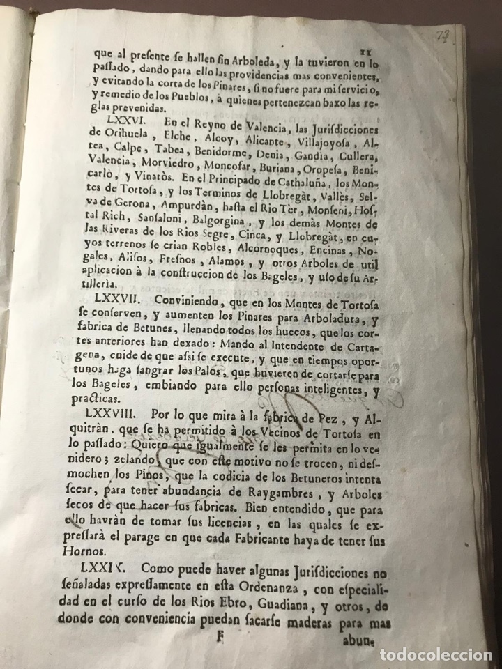 Documentos antiguos: 1748 - Conservaci&oacute;n de montes - Foto 5