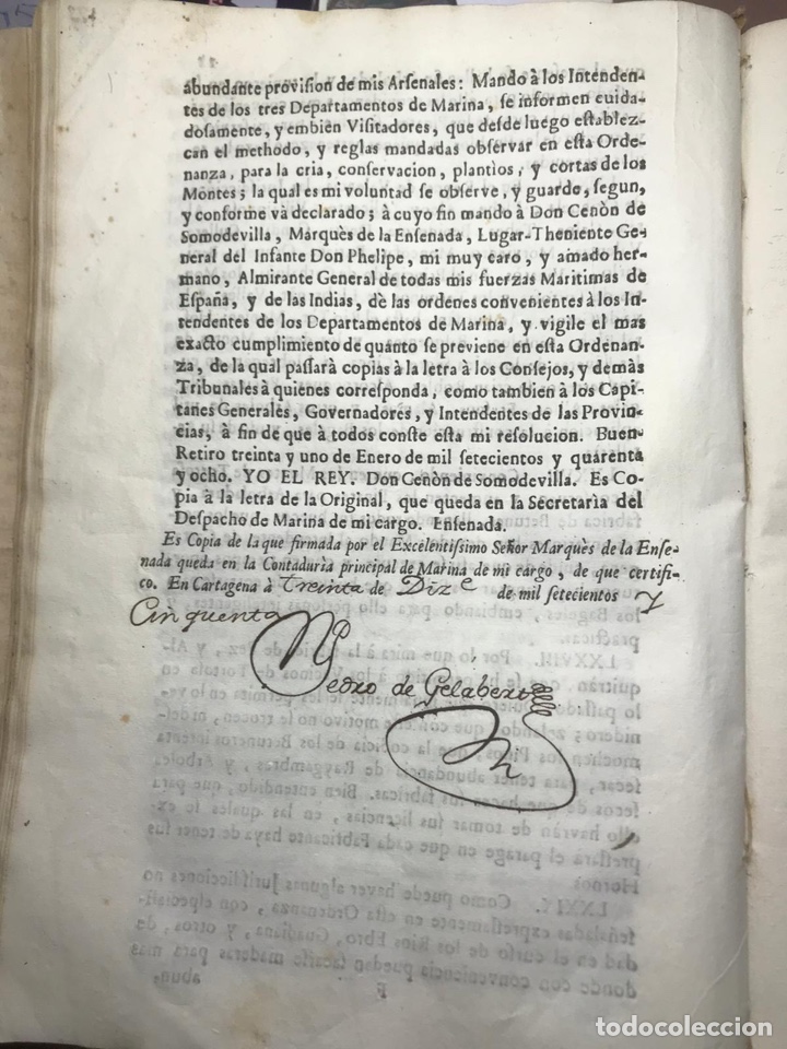 Documentos antiguos: 1748 - Conservaci&oacute;n de montes - Foto 6