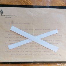 Documentos antiguos: CANALEJAS, JOSÉ. CARTA FIRMADA. 1911