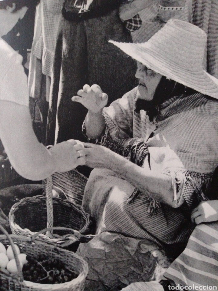 Documentos antiguos: INCA MALLORCA ESCENA EN MERCADO ANTIGUA L&Aacute;MINA A&Ntilde;OS 50