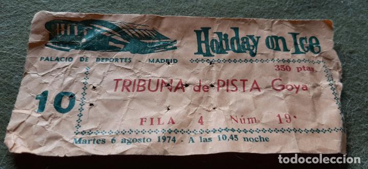 Documentos antiguos: ENTRADA HOLIDAY ON ICE - PALACIO DE LOS DEPORTES DE MADRID