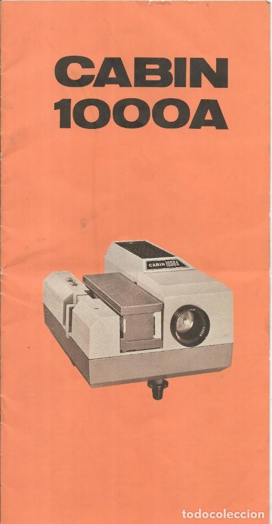Documentos antiguos: :::: BT39 - FOLLETO CABIN 1000A - Foto 1