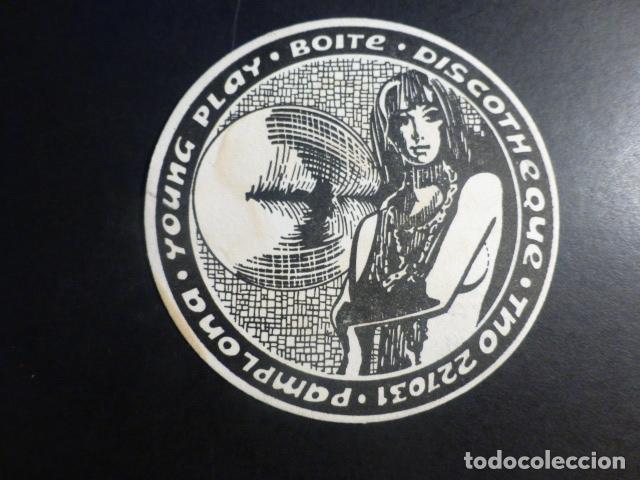 Documentos antiguos: POSAVASOS PAMPLONA DISCROTECA - Foto 1