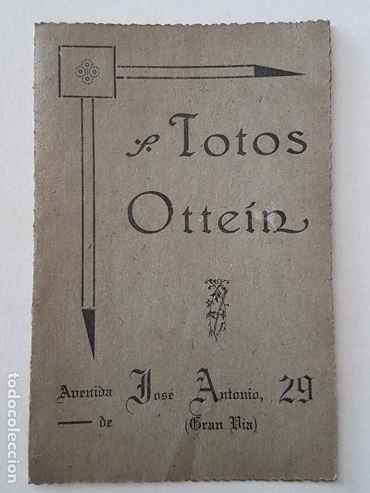Documents Anciens: PORTAFOTOS CARTULINA FOTOS OTTEIN MADRID A&Ntilde;OS 40
