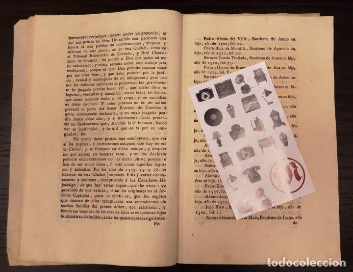 Documentos antiguos: Documento A&ntilde;o 1795 Lucena - Foto 5