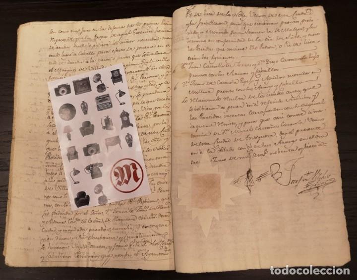 Documentos antiguos: Documento Casta&ntilde;o 3. A&ntilde;o 1797 - Foto 7