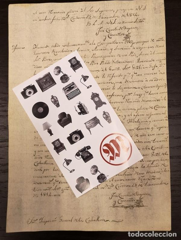 Documentos antiguos: Documento Casta&ntilde;o 6. A&ntilde;o 1812 - Foto 2