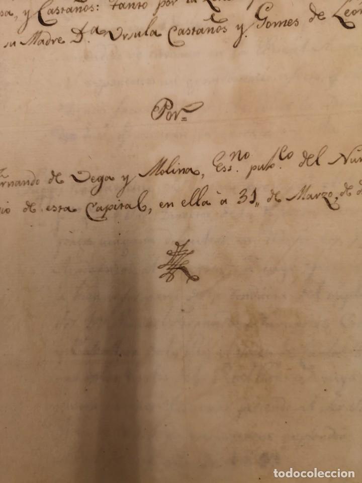 Documentos antiguos: Documento Casta&ntilde;o 10. A&ntilde;o 1819 - Foto 2