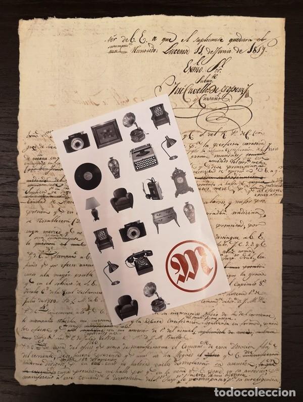Documentos antiguos: Documento Casta&ntilde;o 11. A&ntilde;o 1819 - Foto 2