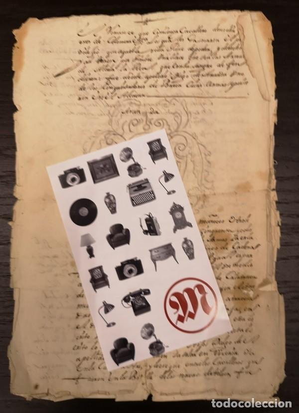 Documentos antiguos: Documento Porras. A&ntilde;o 1690 - Foto 5