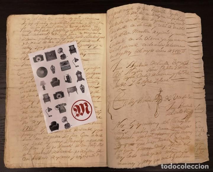 Documentos antiguos: Documento Porras. A&ntilde;o 1711 - Foto 5