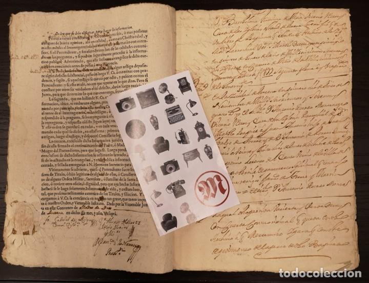 Documentos antiguos: Documento Porras. A&ntilde;o 1746 - Foto 4