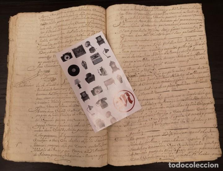 Documentos antiguos: Documento Porras. A&ntilde;o 1746 - Foto 5