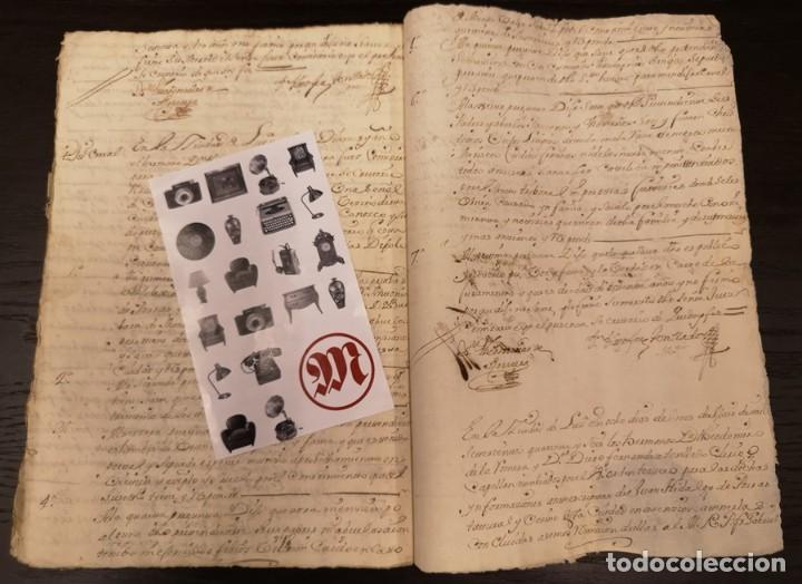 Documentos antiguos: Documento Porras. A&ntilde;o 1746 - Foto 6