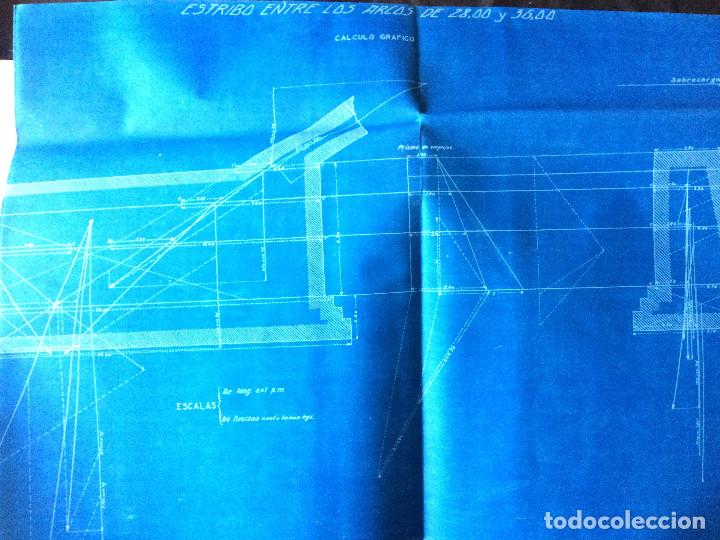 Documentos antiguos: PROYECTO COMPLETO (LINEA DE VALENCIA A TARRAGONA 1919) - Foto 16