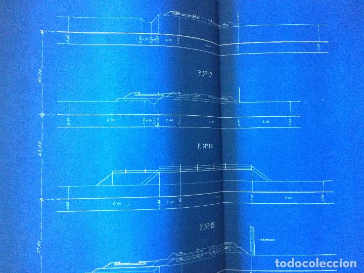 Documentos antiguos: PROYECTO COMPLETO (LINEA DE VALENCIA A TARRAGONA 1919) - Foto 29