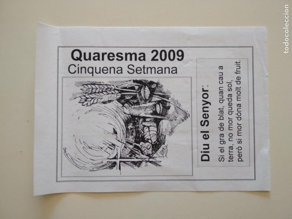 Documentos antiguos: DOCUMENT PREPARACI&Oacute; QUARESMA 2019 - Foto 1