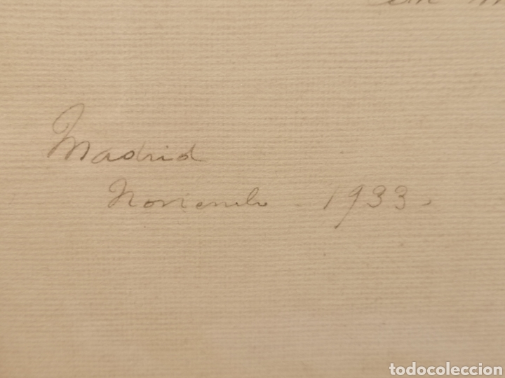 Documentos antiguos: EDUARDO MARQUINA CON DEDICATORIA, FIRMA Y FECHA - Foto 5