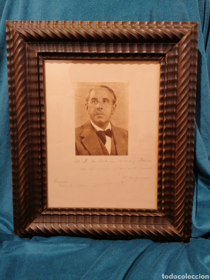 Documentos antiguos: EDUARDO MARQUINA CON DEDICATORIA, FIRMA Y FECHA - Foto 7