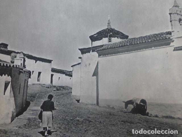 Documenti antichi: JEREZ DE LOS CABALLEROS BADAJOZ ANTIGUA LAMINA HUECOGRABADO A&Ntilde;OS 50