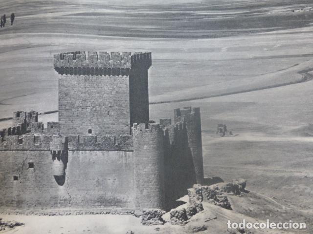 Documentos antigos: VILLALONSO ZAMORA CASTILLO ANTIGUA LAMINA HUECOGRABADO A&Ntilde;OS 50