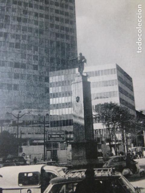 Documentos antiguos: BILBAO PLAZA DE ESPA&Ntilde;A ANTIGUA LAMINA HUECOGRABADO