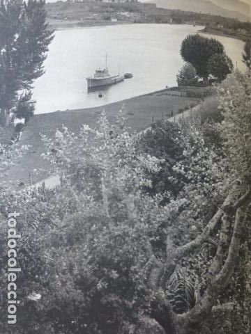 Documentos antigos: LA GUARDIA PONTEVEDRA EL MI&Ntilde;O ANTIGUA LAMINA HUECOGRABADO A&Ntilde;OS 50