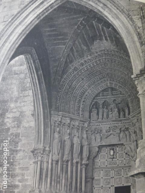 Documents Anciens: TUY PONTEVEDRA CATEDRAL ANTIGUA LAMINA HUECOGRABADO A&Ntilde;OS 50
