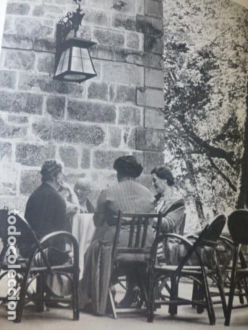 Documentos antigos: MONDARIZ PONTEVEDRA BALNEARIO ANTIGUA LAMINA HUECOGRABADO A&Ntilde;OS 50