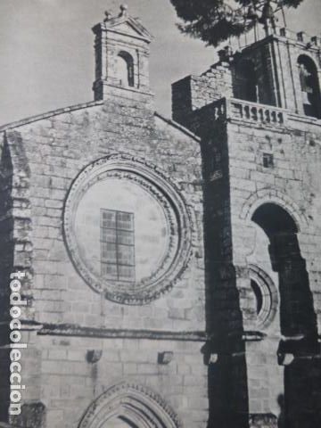 Documents Anciens: RIBADAVIA ORENSE SAN CLODIO ANTIGUA LAMINA HUECOGRABADO A&Ntilde;OS 50