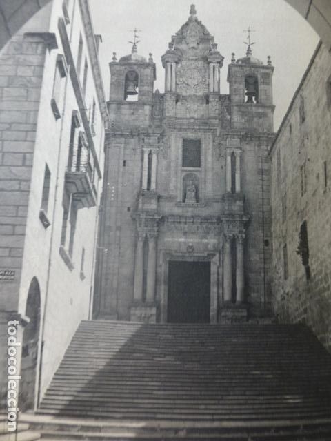 Documentos antigos: ORENE CATEDRAL ANTIGUA LAMINA HUECOGRABADO A&Ntilde;OS 50