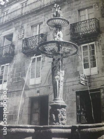 Documents Anciens: ORENE FUENTE Y CASA SE&Ntilde;ORIAL ANTIGUA LAMINA HUECOGRABADO A&Ntilde;OS 50