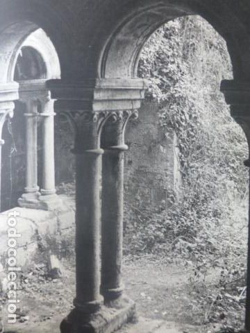Documents Anciens: SAN ESTEBAN DE RIBAS DE SIL ORENSE RUINAS ANTIGUA LAMINA HUECOGRABADO A&Ntilde;OS 50