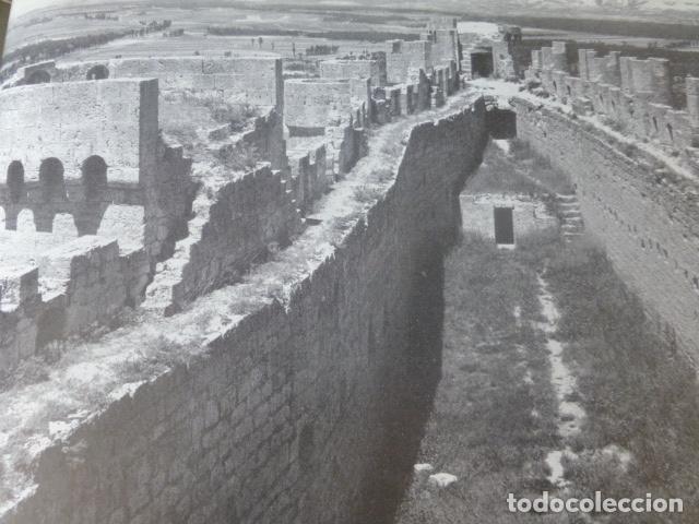 Documentos antiguos: PE&Ntilde;AFIEL VALLADOLID CASTILLO ANTIGUA LAMINA HUECOGRABADO A&Ntilde;OS 40