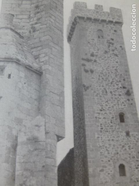 Documentos antigos: CACERES TORRE DE LAS CIG&Uuml;E&Ntilde;AS ANTIGUA LAMINA HUECOGRABADO A&Ntilde;OS 40
