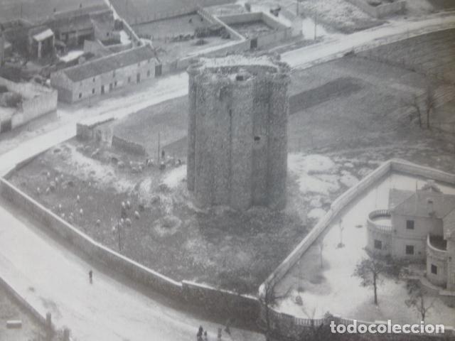 Old Documents: VILLAREJO DE SALVANES MADRID ANTIGUA LAMINA HUECOGRABADO A&Ntilde;OS 40